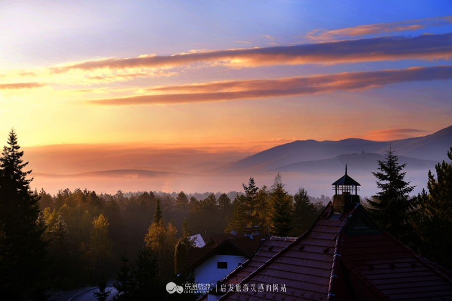 秋色中的塞尔维亚难忘的天然画廊