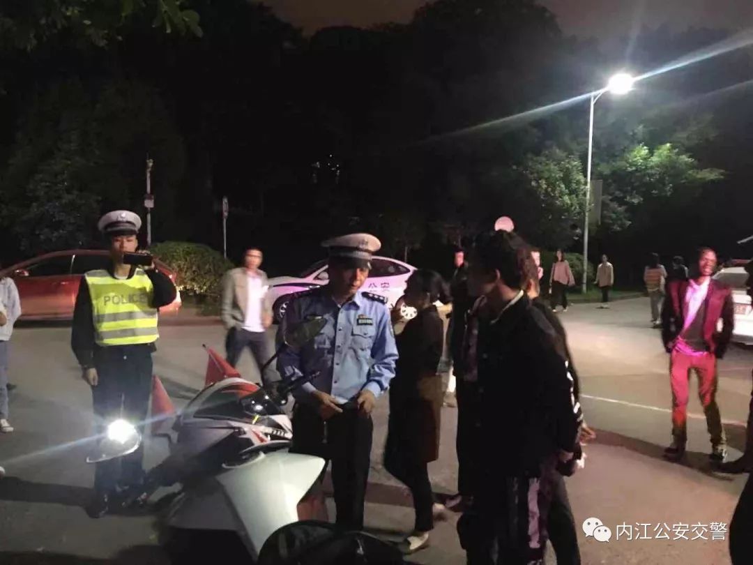 内江交警处理赛摩车祸,内江交警处罚力度