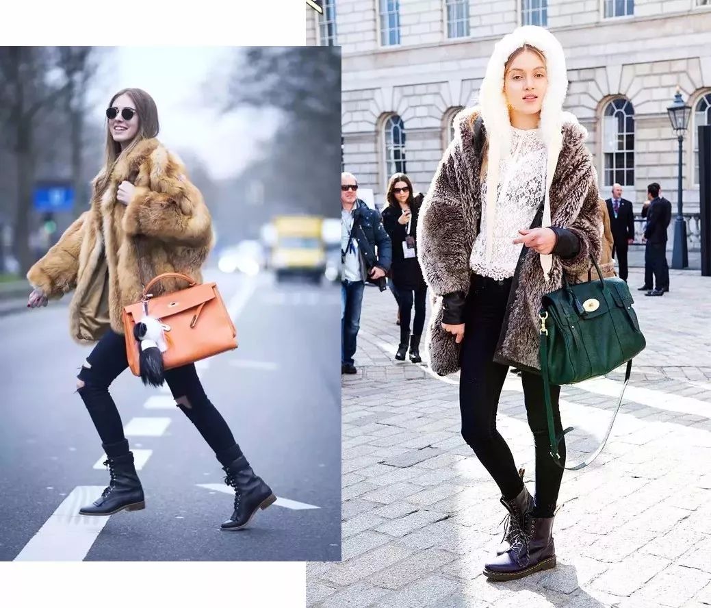 秋冬季马丁靴怎么穿显瘦,秋冬最火的马丁靴百搭时髦帅炸了