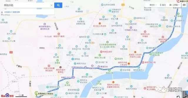 南阳公交4路线路图,南阳公交线路图高清