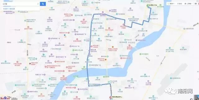 南阳公交4路线路图,南阳公交线路图高清