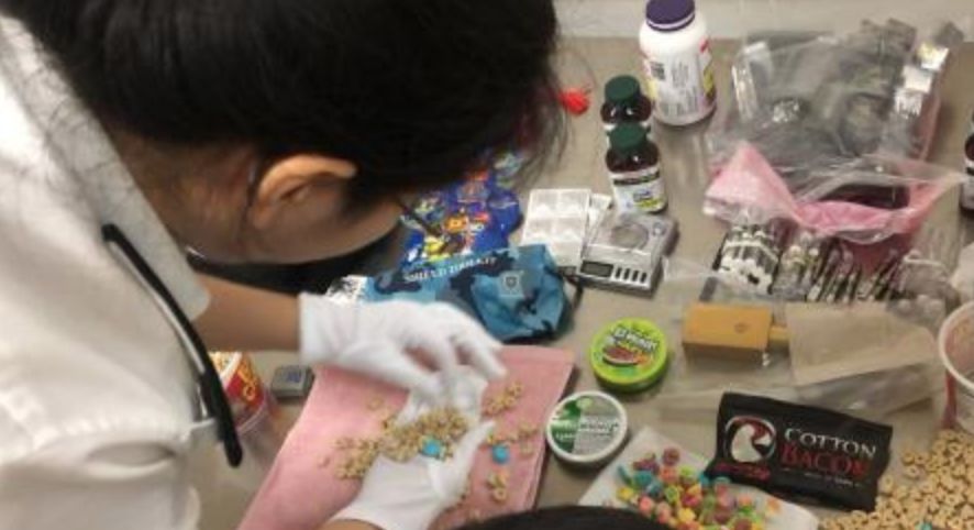 *品毒**变身糖果从美国邮寄三亚！想“瞒天过海”？不可能！