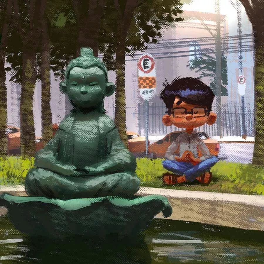 这些插画是我人生中最扎心的刻画,这些插画把人性说透彻了