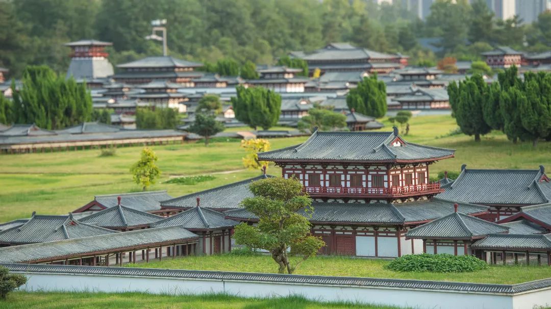 大明宫内有哪些景观,大明宫视觉图