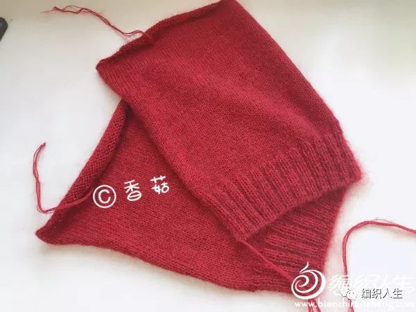 松鼠绒v领儿童毛衣编织完整教程,儿童套头满天星毛衣时尚编织教程