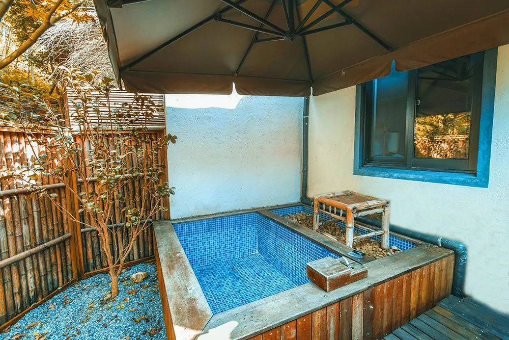 一房私汤温泉民宿推荐,南京一汤一庭院温泉民宿