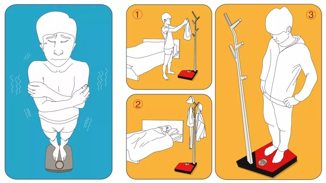 这个遥控器叫“挤粉刺”，按的时候就像我们在挤自己的青春痘