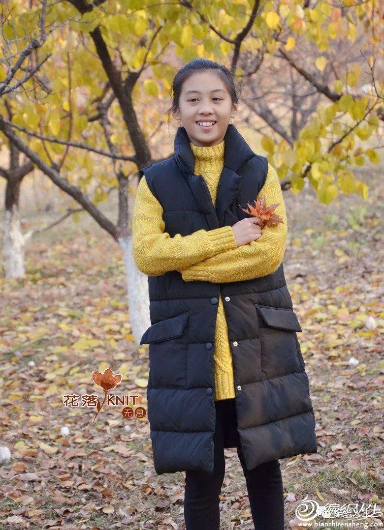 棒针麻花组合套头毛衣中长款教程,悠悠女士中长款套头衫棒针编织