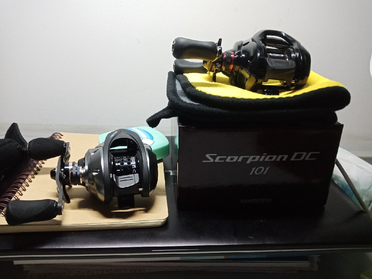 打中了第一尾白条后，我家人怀疑我在吸毒