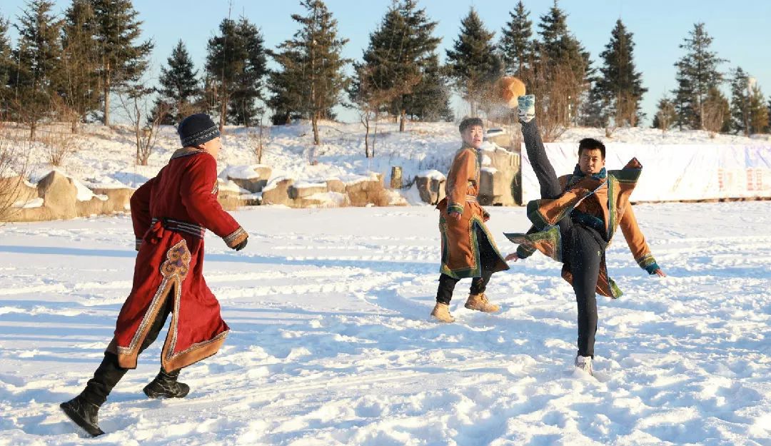 嘎仙湖上演精彩民俗体育竞技