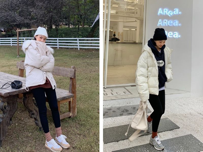 小个子宽松面包服穿衣搭配,高个子穿面包服怎么搭配