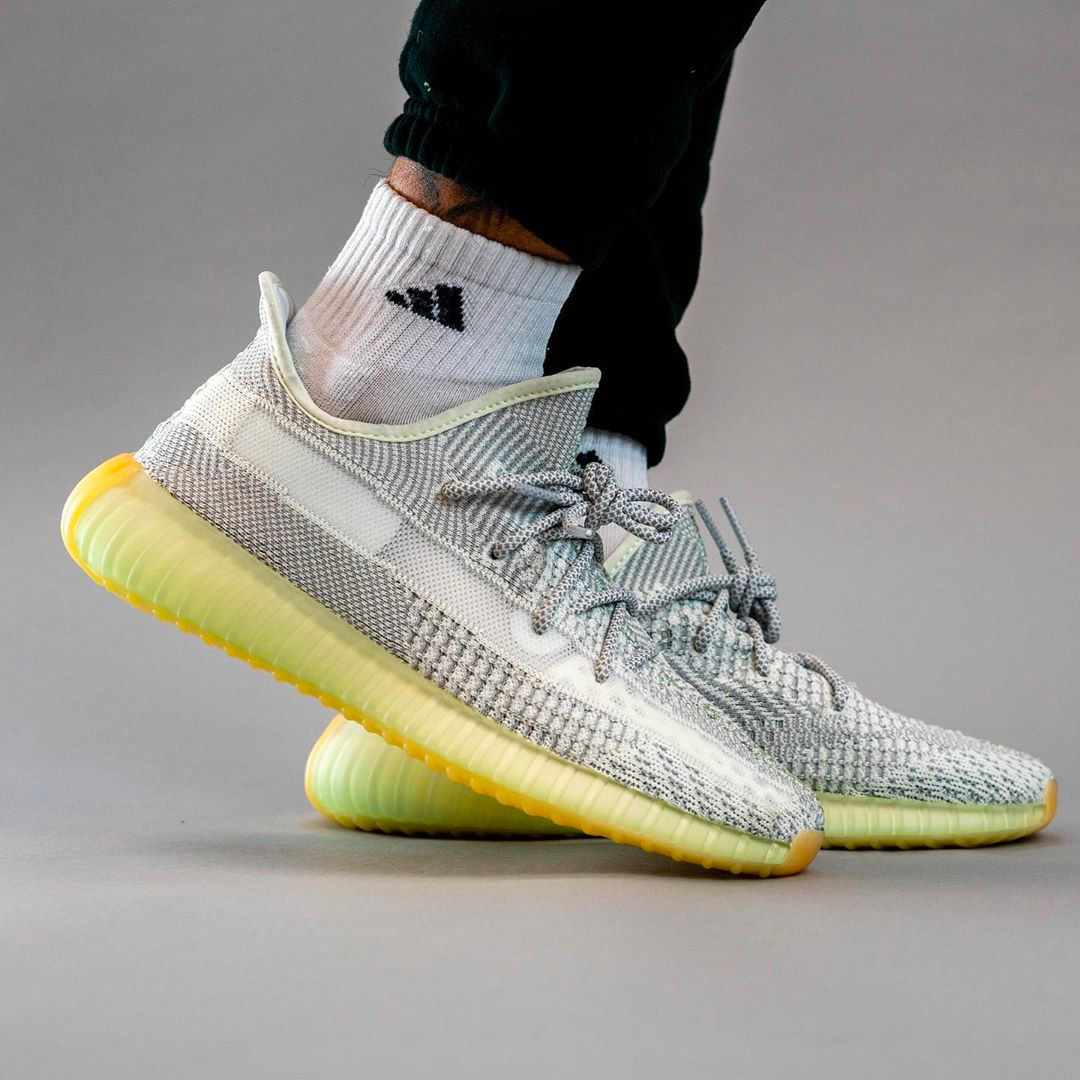 yeezy350v2老灰橙,yeezy350v2新灰橙4.0
