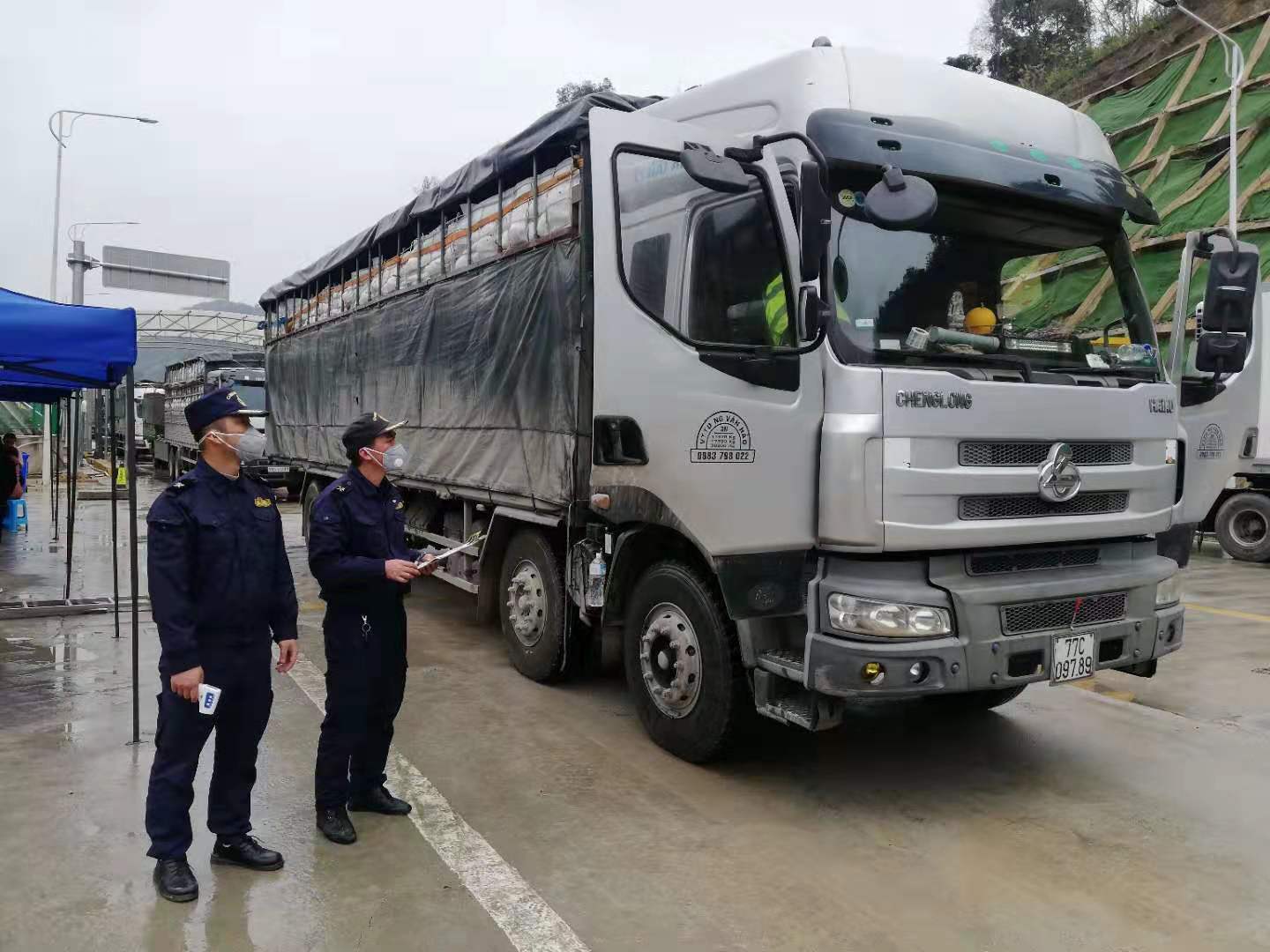 越南水果“跨境春运”不停歇友谊关海关监管服务不打烊