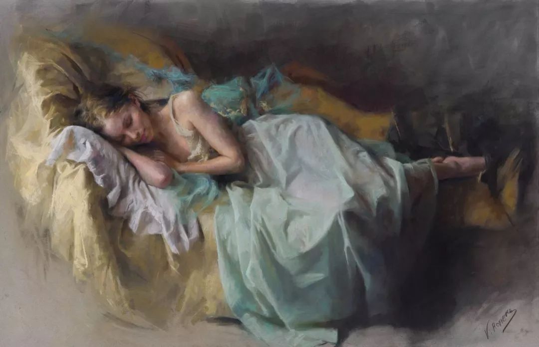 西班牙两位绘画大师笔下的曼妙形体，美的远远超乎你的想象