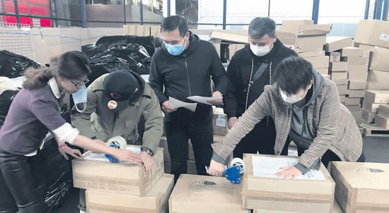 疫情无情侨有情旅法华侨华人在行动