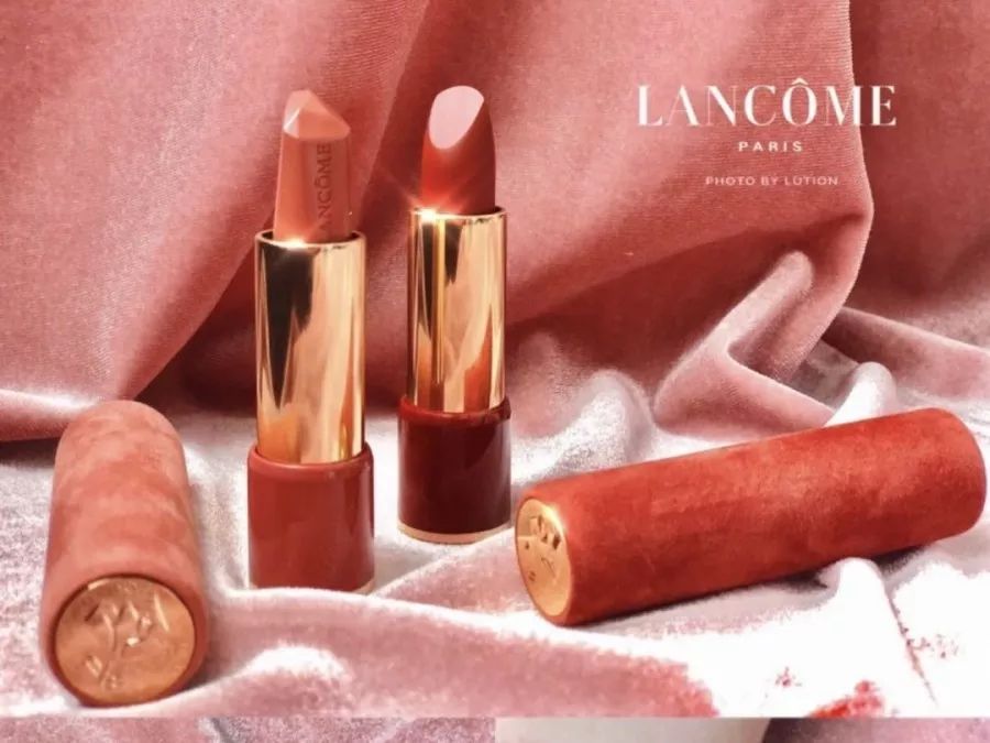 兰蔻情人节限定口红翻毛皮,兰蔻情人节限定礼盒口红丝绒