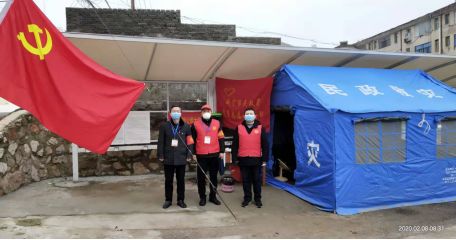 战疫情强担当作表率,战疫冲锋在前为文明单位点赞