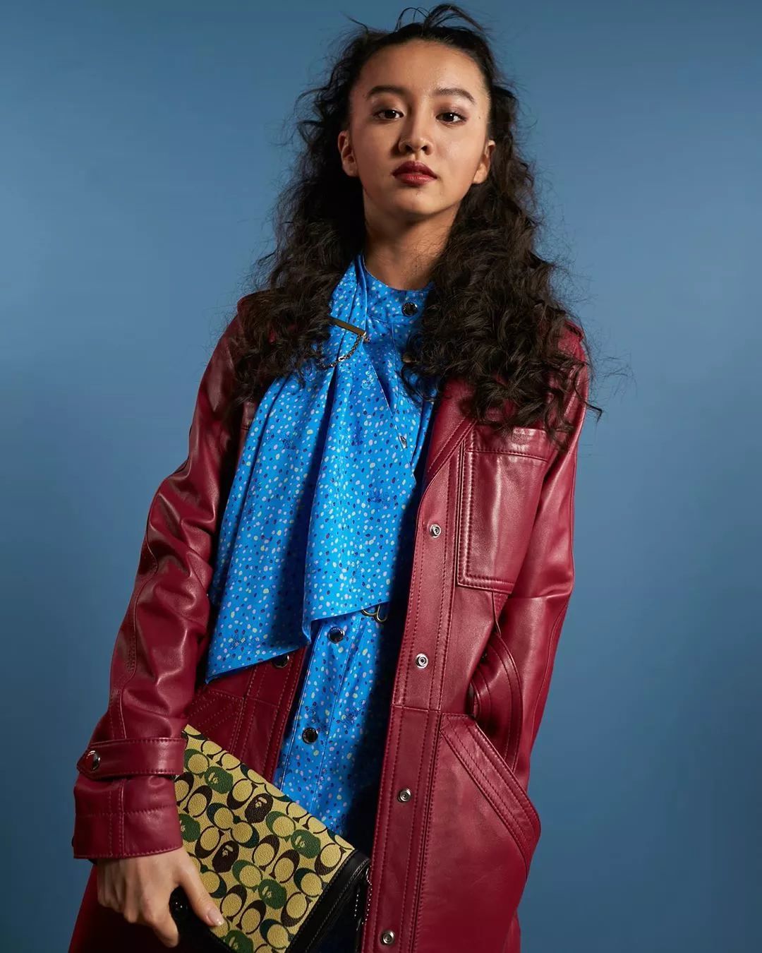 coachxbape联名皮衣,coachxbape联名