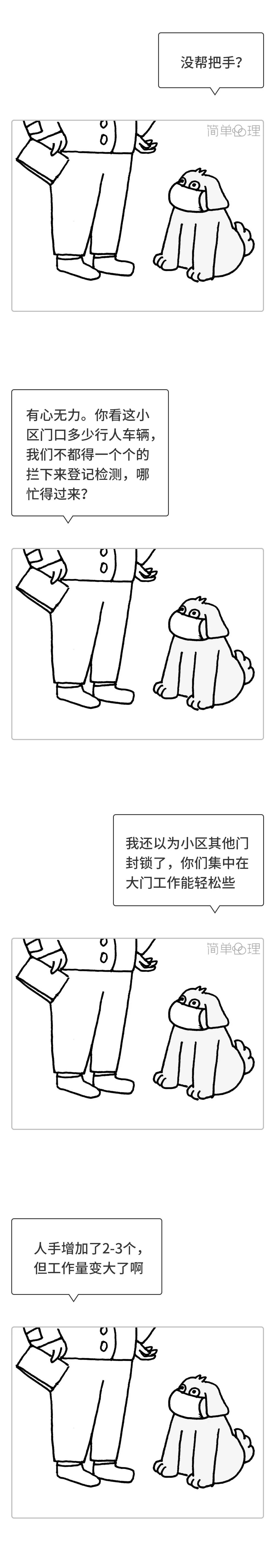 胖子测体温漫画,测体温漫画图