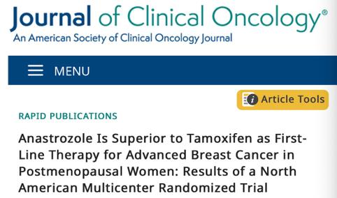 为她而知｜回眸阿那曲唑上市之旅，看20年乳腺癌治疗变迁