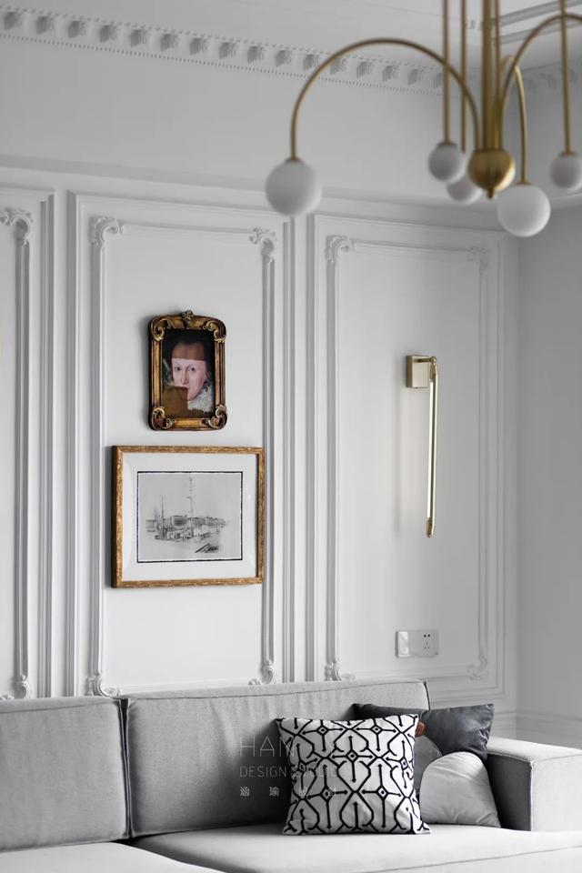 120平中古法式浪漫优雅三室,162平中式轻奢风格