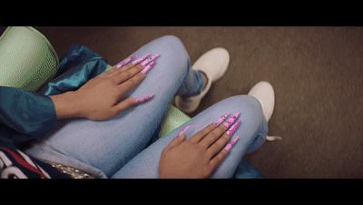 cardib亚裔美甲师,cardib的美甲师