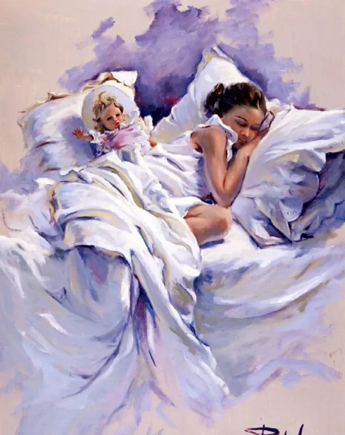 西班牙两位绘画大师笔下的曼妙形体，美的远远超乎你的想象