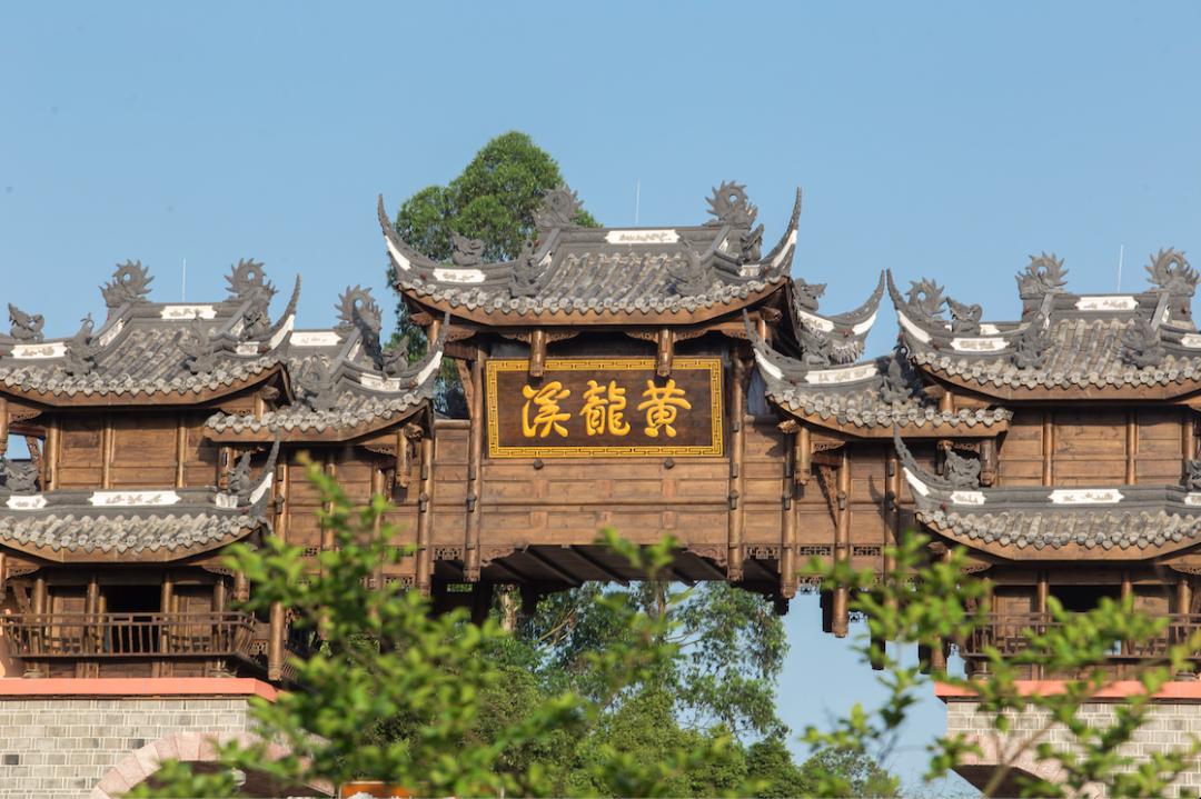 成都黄龙溪古镇美景竖屏,黄龙溪古镇小景