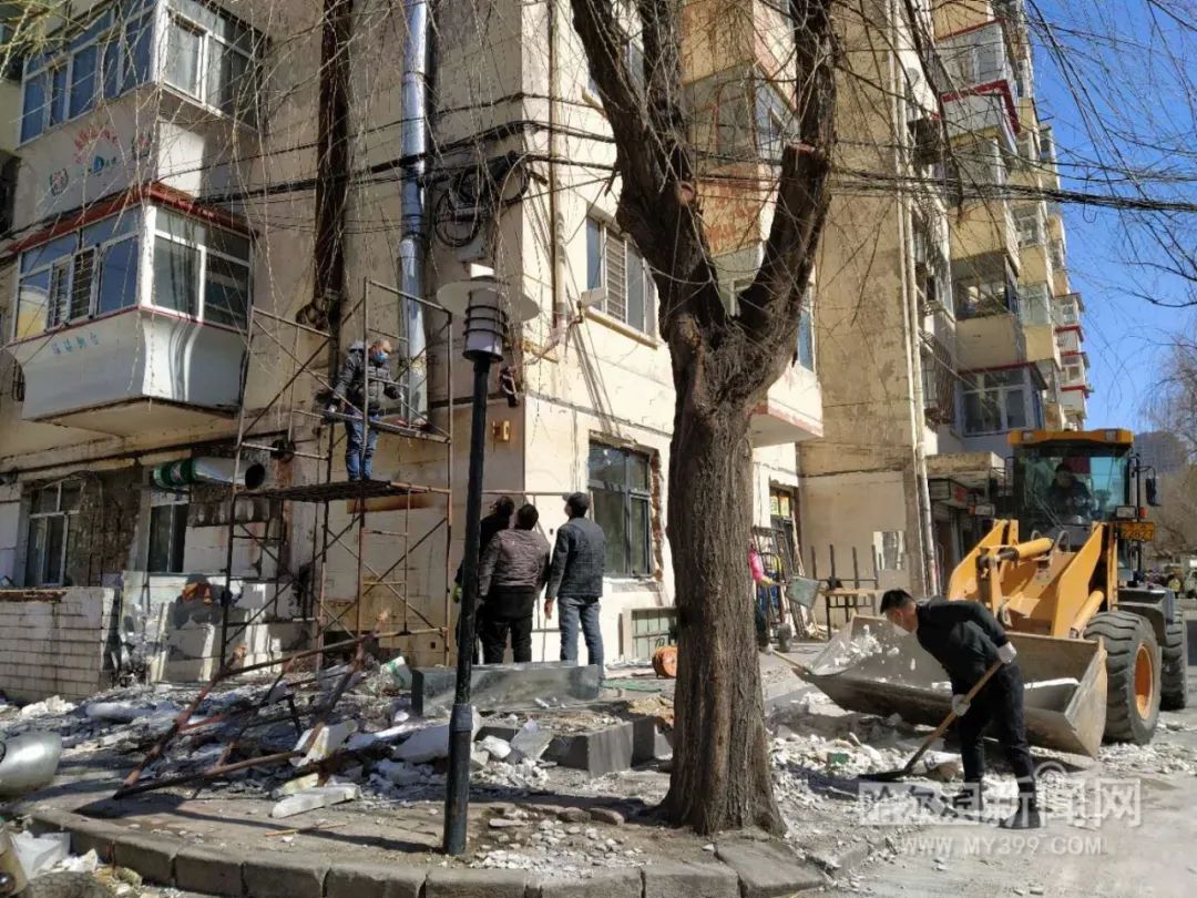 拆违建道里区攻坚战,2021年道外区拆违