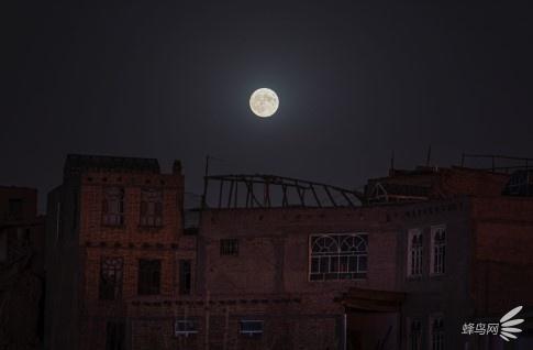 云散月明怎么用诗形容,云散月明月亮拍摄教程