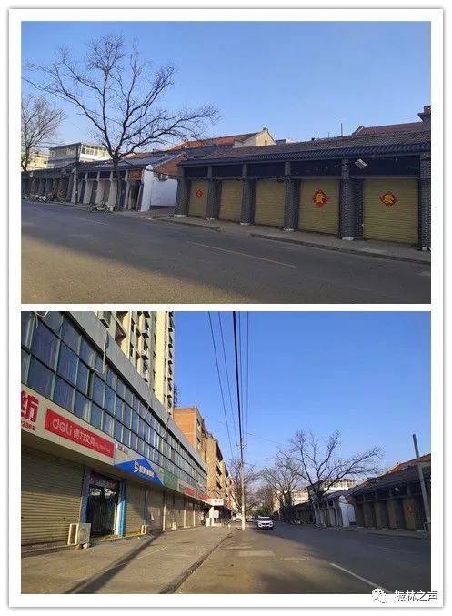 林州仿古一条街,林州步行街实景