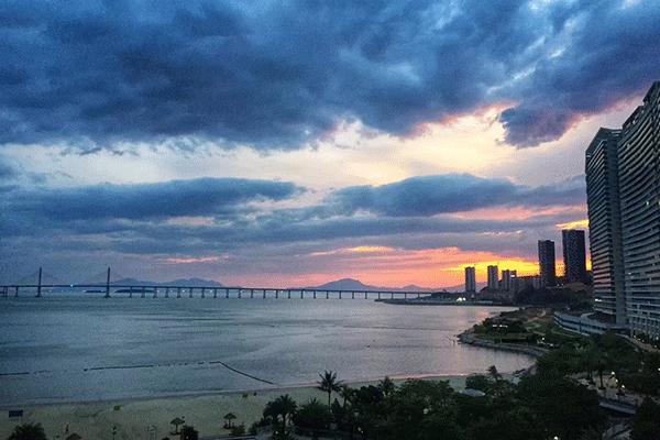 惠州融创海湾半岛度假公寓2晚,融创海湾半岛99元