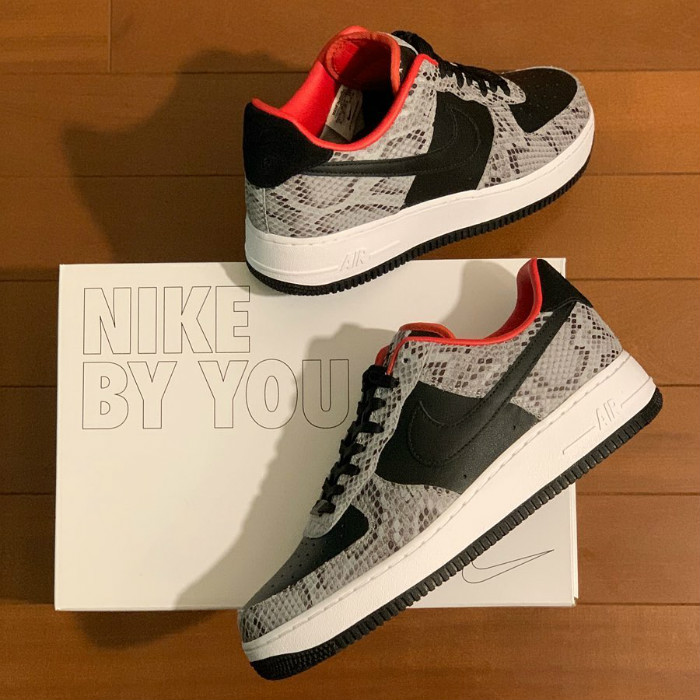 现在还能买！会员限定蛇纹DiorxAirForce1定制太帅了