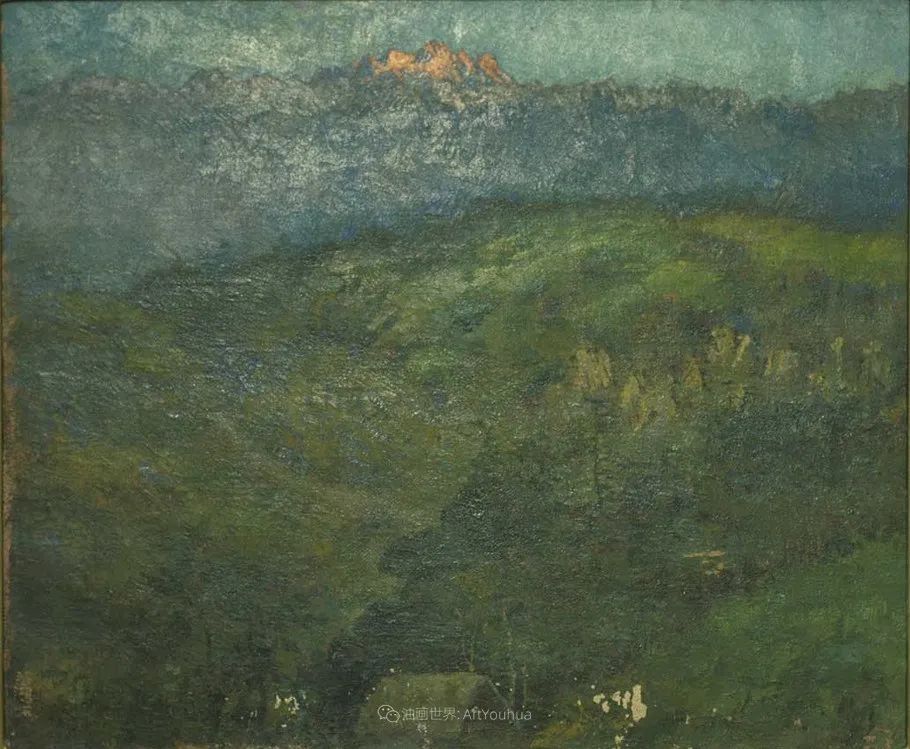 徐悲鸿先生的巨幅油画愚公移山,徐悲鸿中国现代画之父