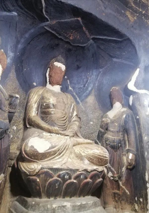 须弥山石窟真实照片,须弥山石窟静卧