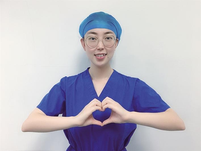 90后护士小姐姐的一天,90后美女小护士