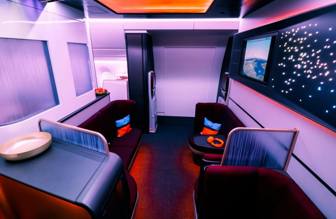 维珍航空介绍,维珍航空商务舱大揭秘