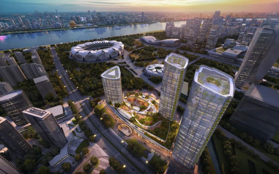 钱塘江南岸最大的地标,钱塘江畔地标性建筑