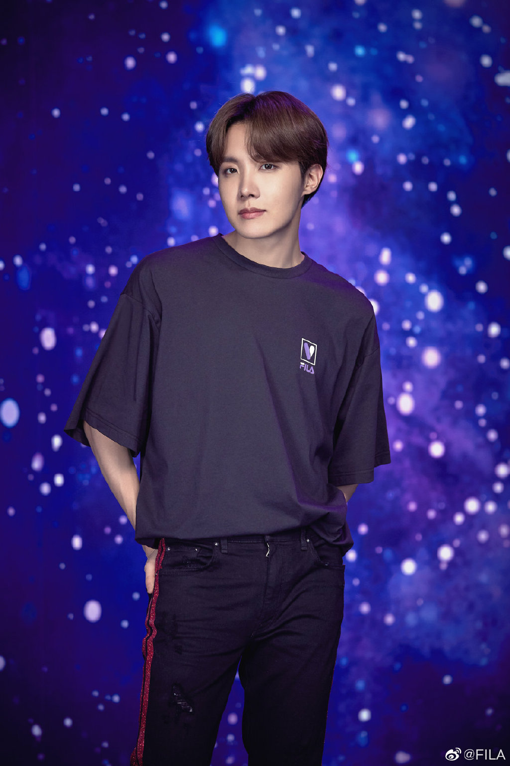 fila代言人防弹,防弹少年团最新宣传海报