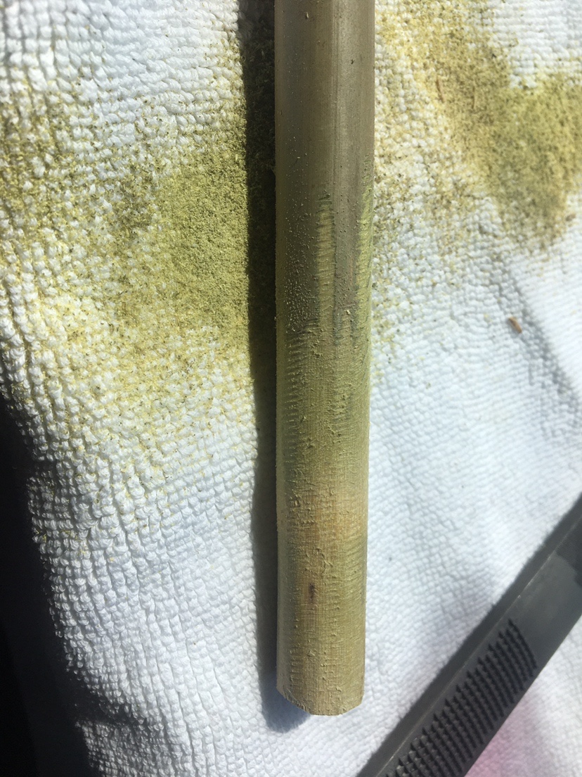 茶杆竹DIY抄网杆，钓友看看效果怎么样？