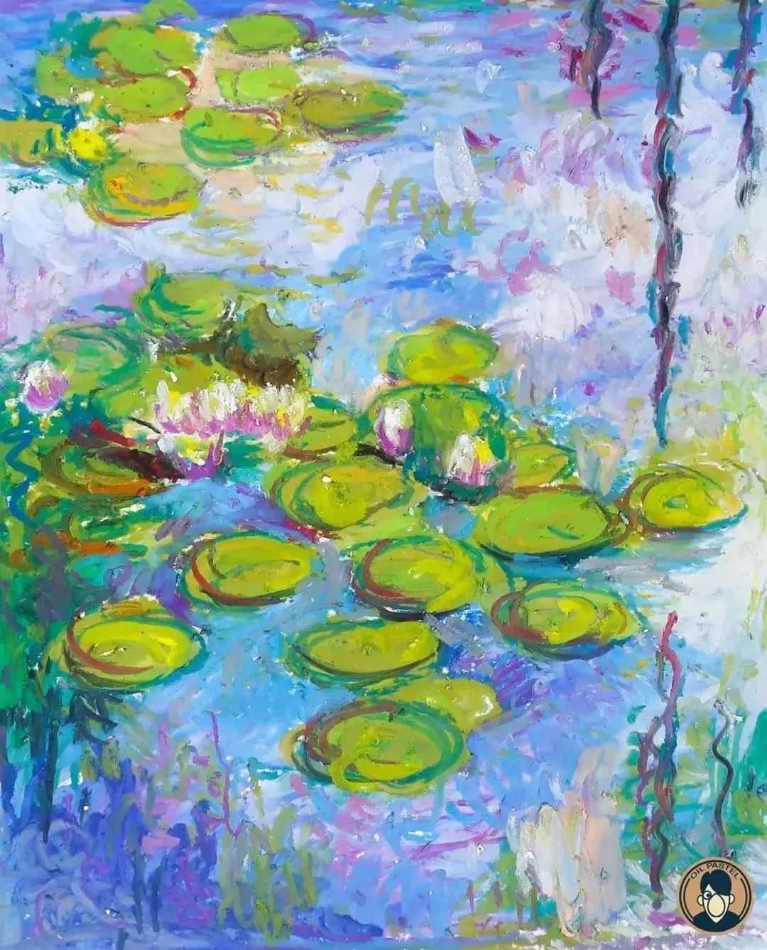 油画棒是油画的一种吗,3块钱的油画棒画油画