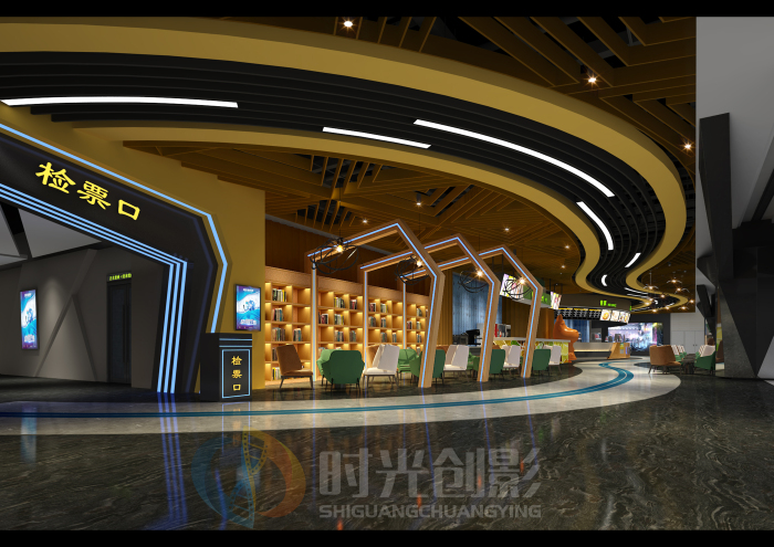 滨州上影国际影城欧亚达入口,上影国际影城巨幕