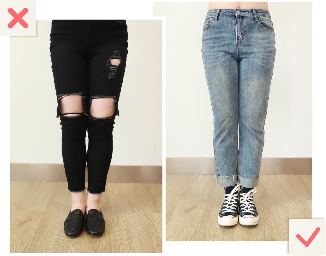 小腿和脚踝粗怎么穿搭,脚踝特别粗怎么变瘦