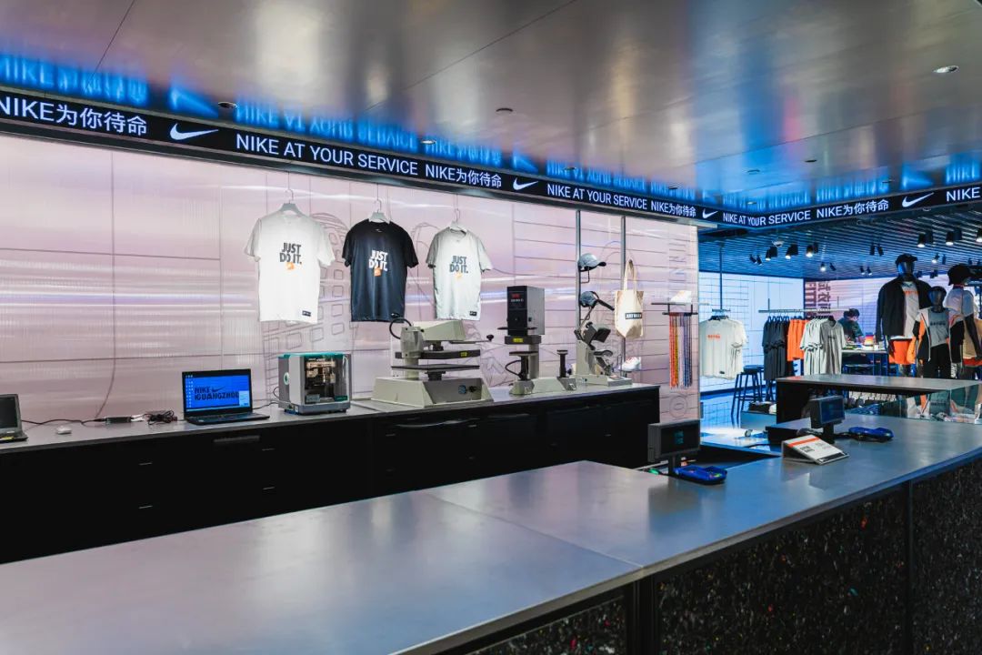 全球nike三大门店,广州nikerise概念店