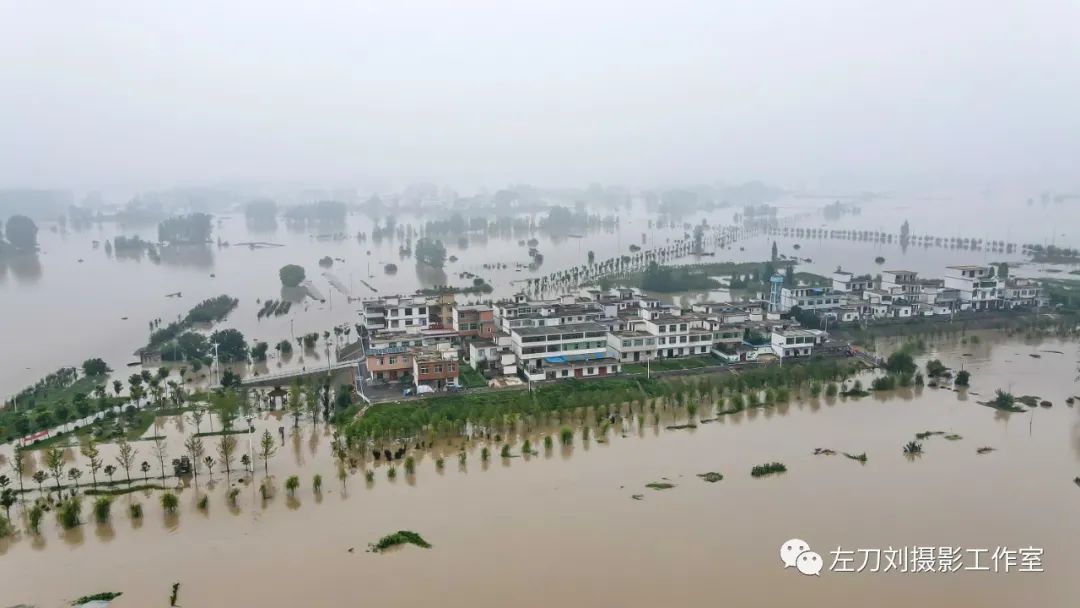 【图说】蓄洪后的庄台平静的生活