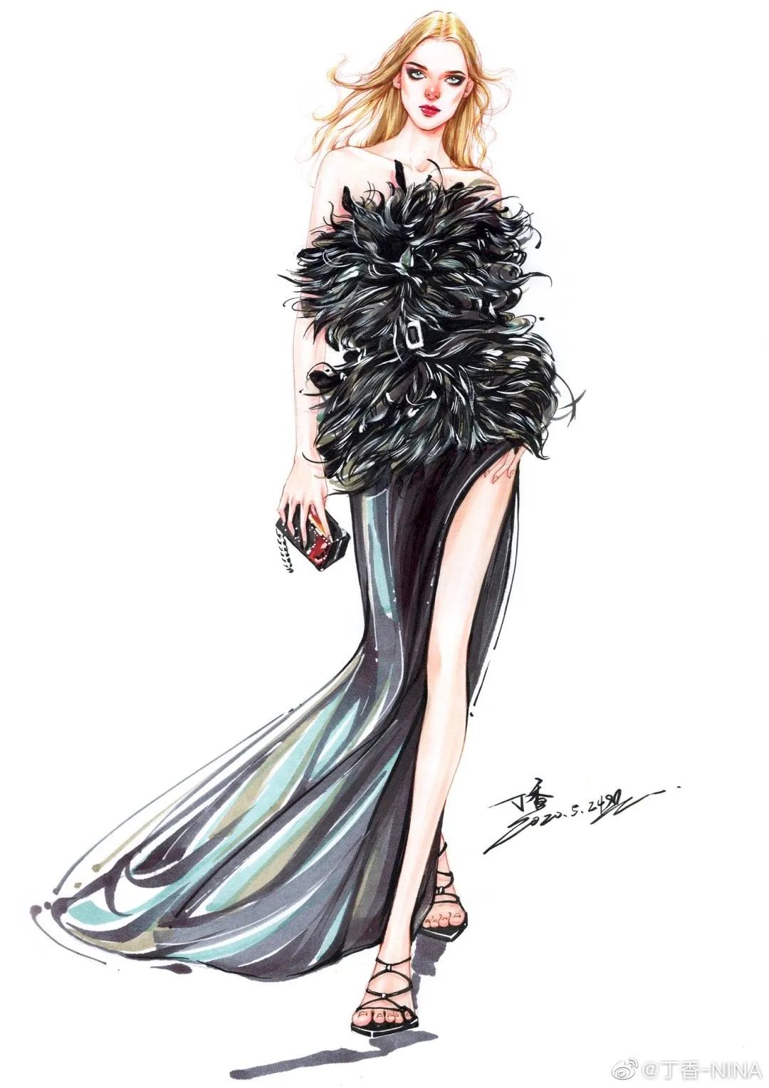 效果图一整套,效果图100平方