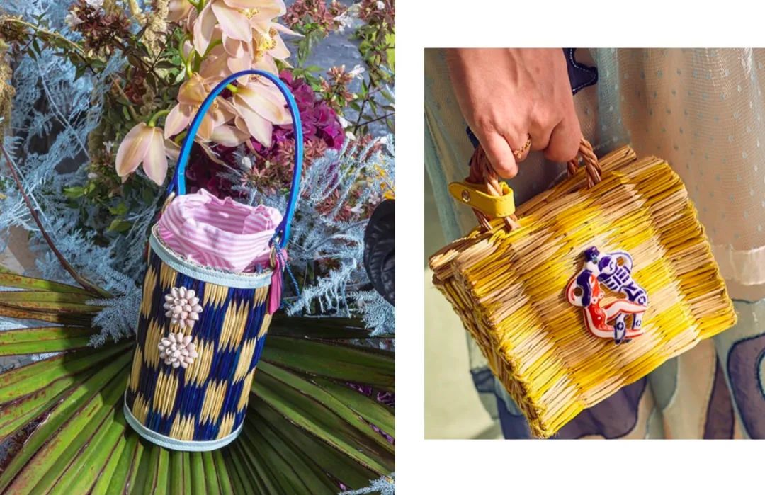 时尚藤编包,日系风格藤编包