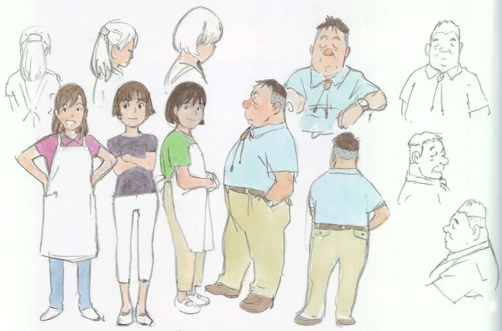 动画学习资料|《悬崖上的金鱼姬》幕后珍藏设定大合集