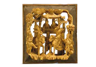 潮汕木雕技法,潮州木雕镂空技法