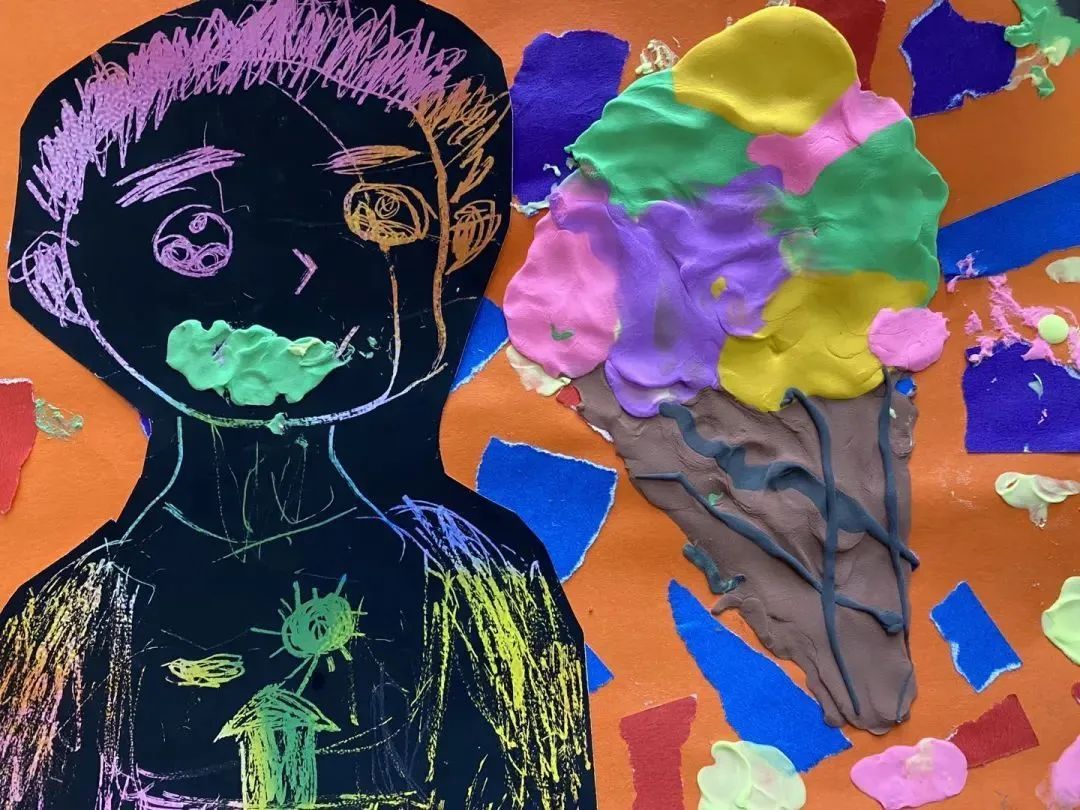想知道孩子的世界里夏天是什么样吗？——北斗星艺术康复课程作品分享